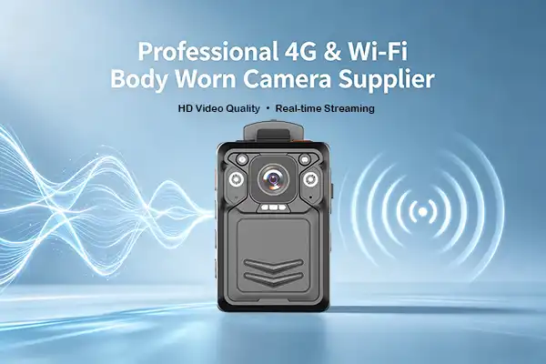 Professional 4G & Wi-Fi Body Worn Camera Supplier
